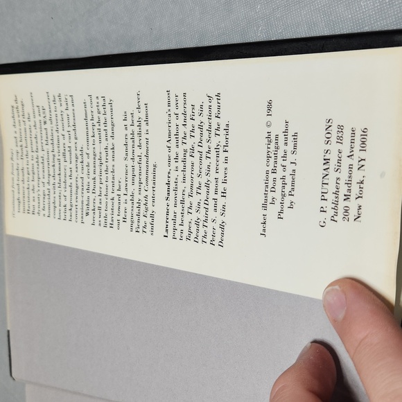 Lawrence Sanders The Eihth Commandment - Picture 6 of 7